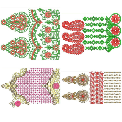 50 Big Border Embroidery Designs | November 2020 Bulk Download