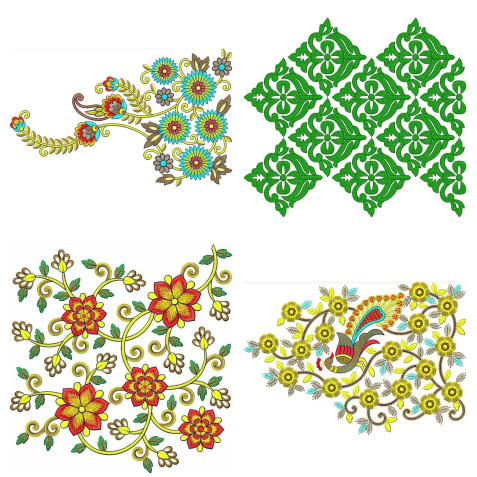 50 Big Border Embroidery Designs | November 2020 Bulk Download