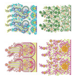 50 Big Border Embroidery Designs | November 2020 Bulk Download