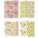 50 Big Border Embroidery Designs | November 2020 Bulk Download