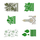 50 Big Border Embroidery Designs | February 2021 Bulk Download