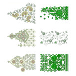 50 Big Border Embroidery Designs | February 2021 Bulk Download