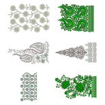 50 Big Border Embroidery Designs | February 2021 Bulk Download