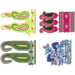 50 Big Border Embroidery Designs | March 2021 Bulk Download