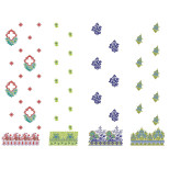 50 Daman Embroidery Designs | June 2021 Bulk Download