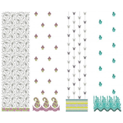 50 Daman Embroidery Designs | June 2021 Bulk Download 50 Daman Embroidery Designs | June 2021 Bulk Download