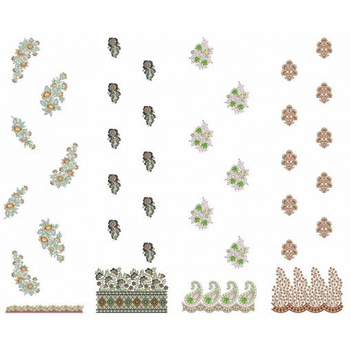 50 Daman Embroidery Designs | June 2021 Bulk Download 50 Daman Embroidery Designs | June 2021 Bulk Download