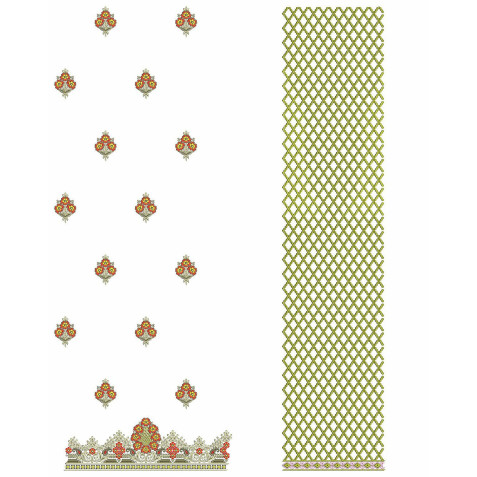 50 Daman Embroidery Designs | June 2021 Bulk Download