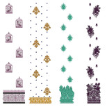 50 Daman Embroidery Designs | August 2021 Bulk Download