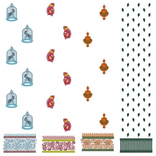 50 Daman Embroidery Designs | August 2021 Bulk Download 50 Daman Embroidery Designs | August 2021 Bulk Download
