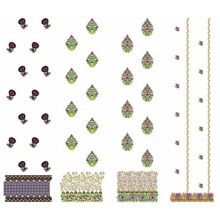 50 Daman Embroidery Designs | August 2021 Bulk Download 50 Daman Embroidery Designs | August 2021 Bulk Download