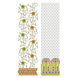 50 Daman Embroidery Designs | February 2020 Bulk Download