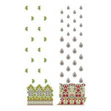50 Daman Embroidery Designs | February 2020 Bulk Download