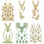 50 Dress Embroidery Designs | june 2021 Bulk Download