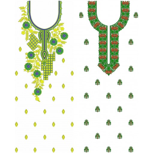 50 Dress Embroidery Designs | November 2020 Bulk Download