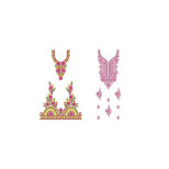 50 Dress Embroidery Designs | August 2020 Bulk Download