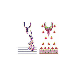 50 Dress Embroidery Designs | August 2020 Bulk Download
