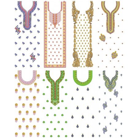 50 Dress Embroidery Designs | July 2021 Bulk Download