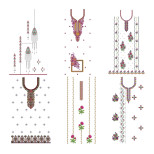 14 Full Kurti Embroidery Designs