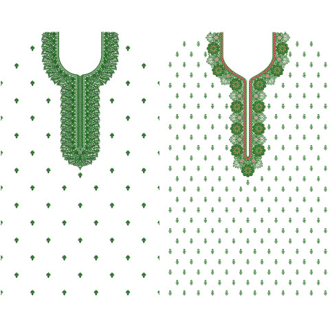 50 Dress Embroidery Designs | November 2020 Bulk Download