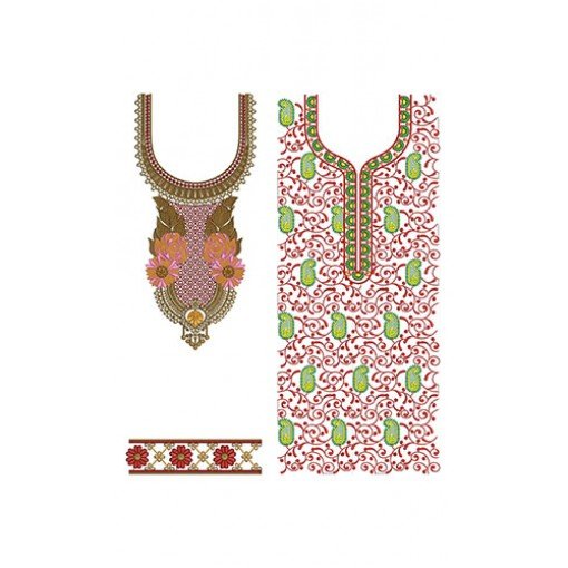 50 Dress Embroidery Designs | July 2020 Bulk Download