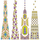 50 Special Cording Lehenga Embroidery Designs | June 2021 Bulk Download