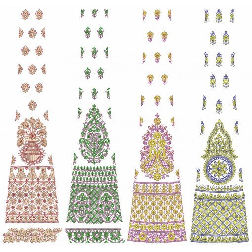 50 Special Cording Lehenga Embroidery Designs | June 2021 Bulk Download 50 Special Cording Lehenga Embroidery Designs | June 2021 Bulk Download