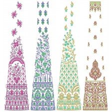 50 Special Cording Lehenga Embroidery Designs | June 2021 Bulk Download 50 Special Cording Lehenga Embroidery Designs | June 2021 Bulk Download