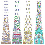 50 Special Cording Lehenga Embroidery Designs | June 2021 Bulk Download