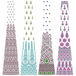 50 Special Cording Lehenga Embroidery Designs | June 2021 Bulk Download