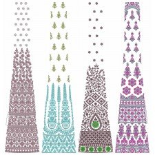 50 Special Cording Lehenga Embroidery Designs | June 2021 Bulk Download 50 Special Cording Lehenga Embroidery Designs | June 2021 Bulk Download