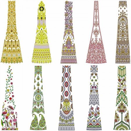 10 Cording Kali Embroidery Designs | September 2021 BD VL-6