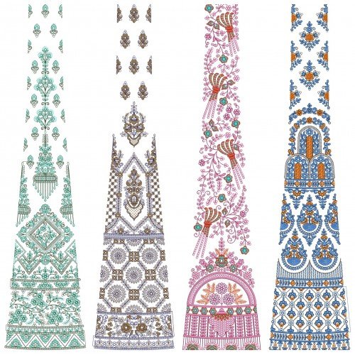 10 Cording Kali Embroidery Designs | August 2021 Bulk Download Vol-2