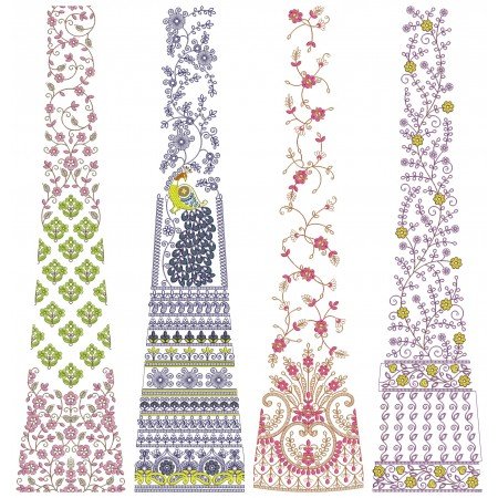 10 Cording Kali Embroidery Designs | August 2021 Bulk Download Vol-3