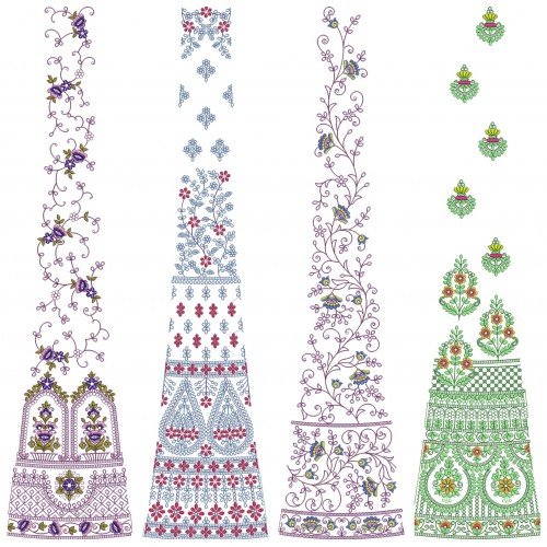 10 Cording Kali Embroidery Designs | August 2021 Bulk Download Vol-4