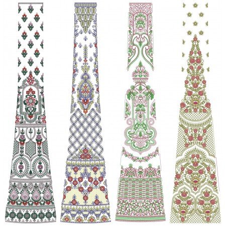 10 Cording Kali Embroidery Designs | August 2021 Bulk Download Vol-5
