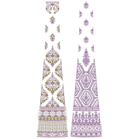 10 Cording Kali Embroidery Designs | August 2021 Bulk Download Vol-1