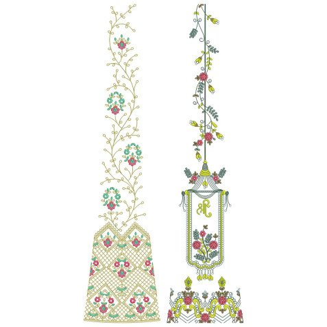 10 Cording Kali Embroidery Designs | August 2021 Bulk Download Vol-2