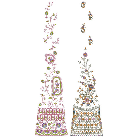10 Cording Kali Embroidery Designs | August 2021 Bulk Download Vol-4