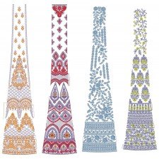 50 Special Cording Lehenga Embroidery Designs | July 2021 Bulk Download 50 Special Cording Lehenga Embroidery Designs | July 2021 Bulk Download