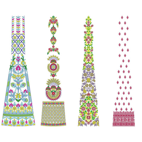 50 Special Cording Lehenga Embroidery Designs | July 2021 Bulk Download