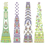 50 Special Cording Lehenga Embroidery Designs | July 2021 Bulk Download