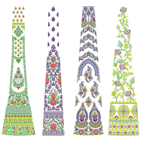 50 Special Cording Lehenga Embroidery Designs | July 2021 Bulk Download
