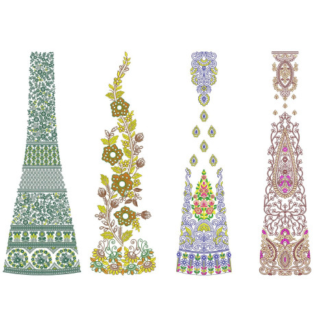 50 Special Cording Lehenga Embroidery Designs | July 2021 Bulk Download