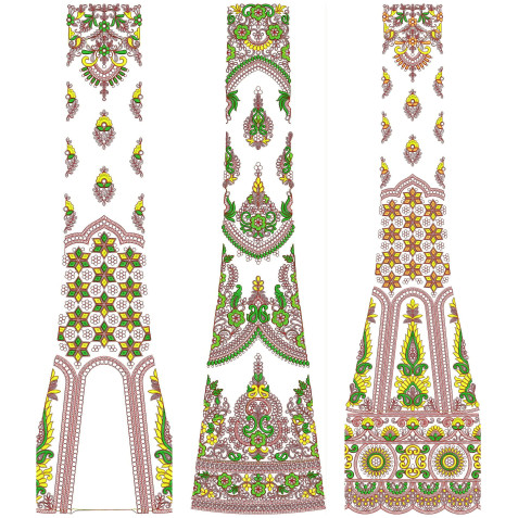 50 Special Cording Lehenga Embroidery Designs | November 2020 Bulk Download