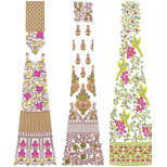 50 Special Cording Lehenga Embroidery Designs | November 2020 Bulk Download