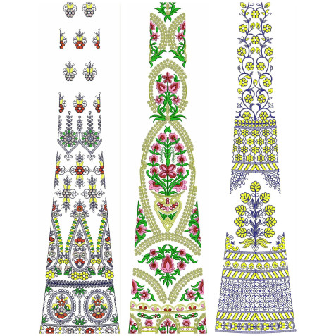 50 Special Cording Lehenga Embroidery Designs | November 2020 Bulk Download