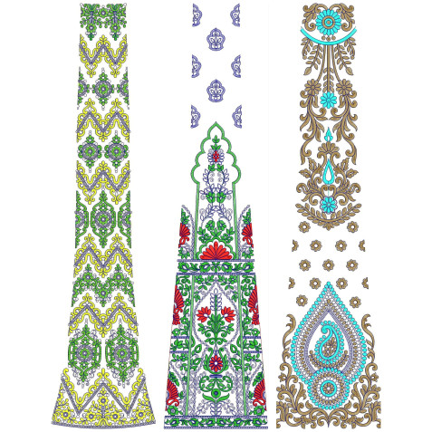 50 Special Cording Lehenga Embroidery Designs | November 2020 Bulk Download