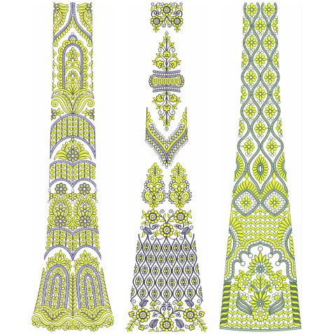 50 Special Cording Lehenga Embroidery Designs | November 2020 Bulk Download