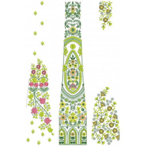 50 Special Cording Lehenga Embroidery Designs | November 2020 Bulk Download